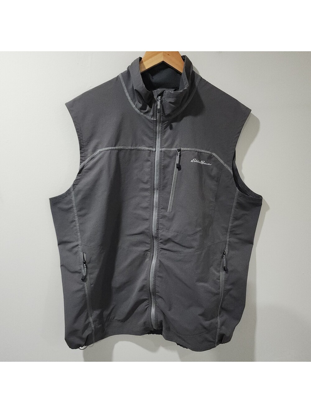 Eddie Bauer First Ascent Soft Shell Vest Outdoor Hiking Climbing Casual Mens XL